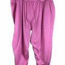 Lane Bryant  Livi Capri Jogger Pants Size 18/20 Pink Active Wear Pull On Stretch Photo 3