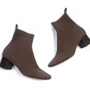 Everlane The Glove Ankle Boot Ribbed Reknit Toffee Brown Photo 2