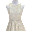 Tracy Reese Plenty By  Womens Skater Dress Cream Size 2 Boho Minimalist Spring Photo 4