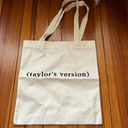 BNIP Taylor Swift Taylor's Version Tote Bag Photo 0