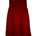 Donna Morgan  Strapless Silk Dress Photo 0