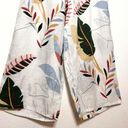 Cynthia Rowley  100% Linen Tropical Print Wide Leg Crop Pants plus Size 1X NWT Photo 5