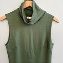 L'Agence L’Agence Revolve Green Funnel Neck Bodycon Sleeveless Dress Size Small Photo 2