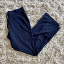 Athleta Y2K Early 2000s Navy Blue  Midtown Trouser Elastic Drawstring Waist Sweatpants Mid-Low Rise Photo 1