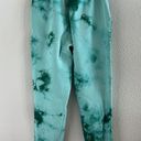 frankie's bikinis  Aiden Green Tie Dye Sweat Pants Medium Photo 5