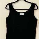 St. John  Black Knot Shell Tank Top M Photo 0