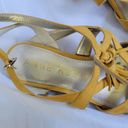 Anne Klein  NWOB Noreena Golden Yellow Flat Tassel Boho Women's Sandal Size 6 Photo 7