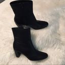 Roma Bass  leather heeled boots black 7M Photo 4