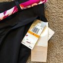 Jag jeans NEW NWT  Solid Black Pink White Belted Floral Y2K Bikini BOTTOM Small Photo 3