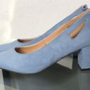 Comfort view jobee blues suede tasseled pumps size 8 Photo 2