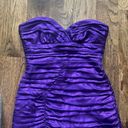 ZARA  Lilac Draped Dress Size Small Photo 3