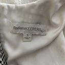 Finders Keepers  White Peplum Woven Zip Back Top Photo 9