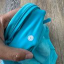 Lululemon Speed Up Shorts MR 4” Electric Turquoise Lined Size 6 NWT Photo 4