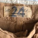 We The Free Faded Love Sandstorm Tan Linen Blend High-Rise Ankle Pants Photo 4