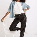 Madewell Faux Leather Jeans Photo 0