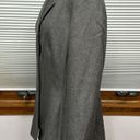 Jones Wear  NWT Slate Gray Herringbone Suit Jacket Blazer Size 16 Photo 4