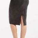 Spanx - Faux Leather Pencil Skirt Black Career Professional Photo 1