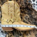 FLINGS Vintage Tan Rhinestone Western Boots Size undefined Photo 8