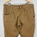 Patagonia  Iron Forge Hemp Blend Canvas Pants Womens 18 Brown Vintage Look Work‎ Photo 4