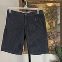 Dockers  Women Shorts US 6 Blue Denim 5 Pockets Designed Photo 0