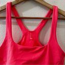 Free People Movement Womens Never Better Racerback Bra Size M Neon Coral Photo 3