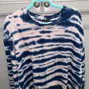 Rails  Ramona Striped indigo tie dye sweatshirt size XL Photo 2