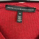 White House | Black Market WHBM Dark Wine Red Long sleeve Sweater Dress Size XS Photo 6