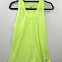 The North Face  Tank Top Womens Large Yellow Vaporwick Sleeveless Racerback Gym Photo 0