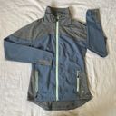 Mountain Hardwear Mountain Hardware Mistrala Mock Jacket Blue Gray‎ Full Zip Womens Size S Small Photo 1