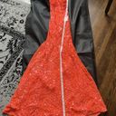 Scala NWT Orange Prom Dress Photo 5