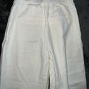 Abercrombie & Fitch Abercrombie Linen-Blend Tailored Wide Leg Pant in White Photo 11