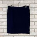 CAbi  Style 5051 Lido Tiered Navy Pencil Skirt Size 6 Photo 6