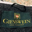 GIESSWEIN Gray Tones Boiled Wool Long Hooded Sweater Coat Horse Sleigh 40 8 Photo 5