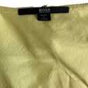 Hugo Boss BOSS  Yellow Ruffle Tank Top Size 36 Photo 2