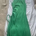 Caution to the Wind Boutique Cut Out Green Dress Photo 0