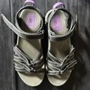 Teva s Black And Grey Platform Sandals Women’s Size 9 Photo 3