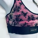 Line Up Savage x Fenty  Low Impact Sports Bra Size Small Pink Palace Slowburn Photo 2