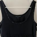 Walter Baker Black Beaded Mini Dress Photo 4