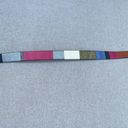 Coldwater Creek  colorful leather belt size small Photo 3