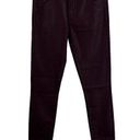 Sam Edelman  Coated Burgundy Skinny High Rise Stiletto Jean Size 2 New Photo 0