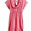 J.Crew  Pink Light Cotton Cowl Neck Short Sleeve Sundress Size XS Photo 0