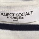 Project Social T  navy striped top. Photo 4