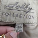 Sebby  Collection Dark Beige Faux-Leather Racing Jacket Size XXL Photo 6