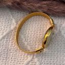 Gold Quartz Vintage Diamond Cuff Watch Photo 7