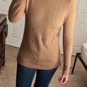 Old Navy Mock Neck Tan Sweater Photo 0