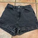 American Apparel Vintage Y2K  high waist cuffed denim shorts Photo 0