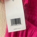 Jason Wu  NWT Tiered Peplum Maxi Dress Open Back Spring Cottagecore Barbie Pink M Photo 3