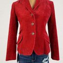 Ralph Lauren  Equestrian Red Corduroy Jacket Photo 1