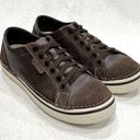 Crocs Hover Brown Leather Lave Up Sneaker Men’s 9 Women’s 11 Photo 3