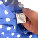 Tularosa  Hattie Dress Blue Polka Dot Off the Shoulder Mini Size Small Photo 11